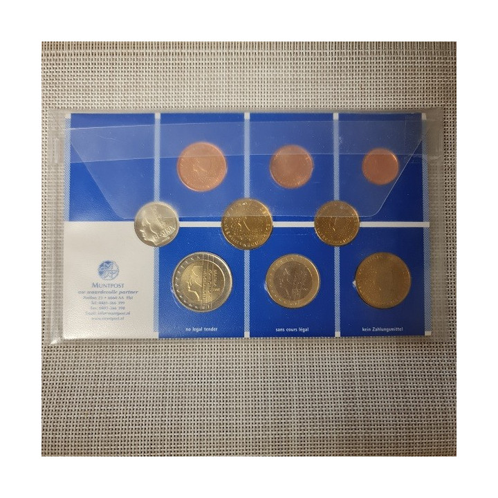 Netherlands Euro Set (3,88€) 2002 UNC