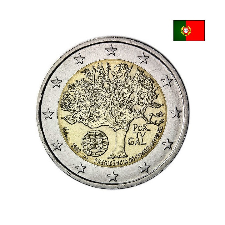 Portugal 2 Euro 2007 "Presidency" UNC