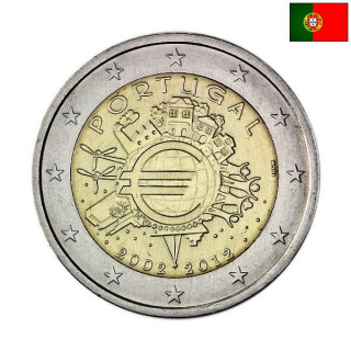 Portugal 2 Euro 2012 "TYE" UNC