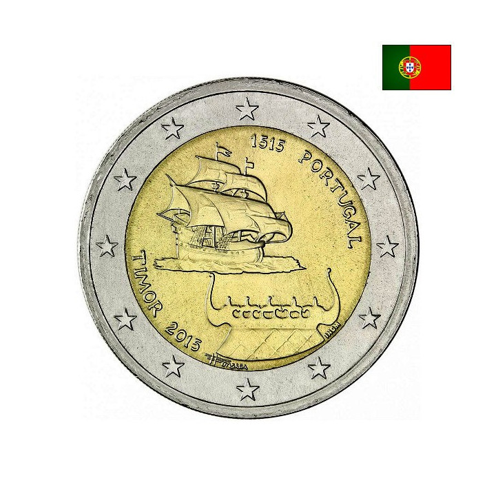 Portugal 2 Euro 2015 "Timor" UNC
