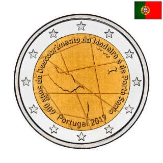 Portugal 2 Euro 2019 "Madeira" UNC