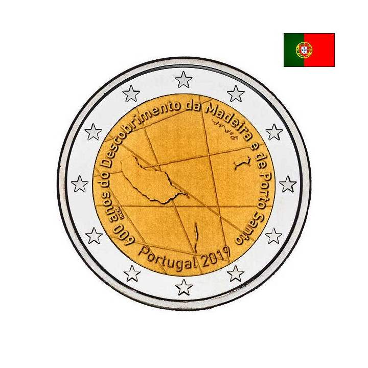 Portugal 2 Euro 2019 "Madeira" UNC