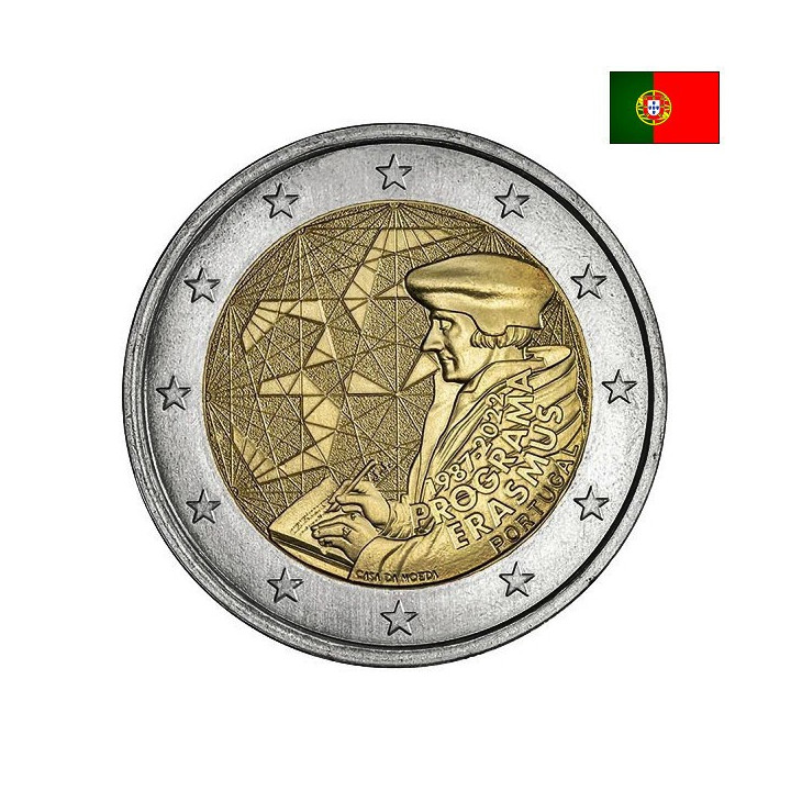 Portugal 2 Euro 2022 "Erasmus (ERA)" UNC