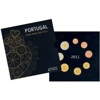 Portugal Official Euro Set (3,88€) 2011 BU