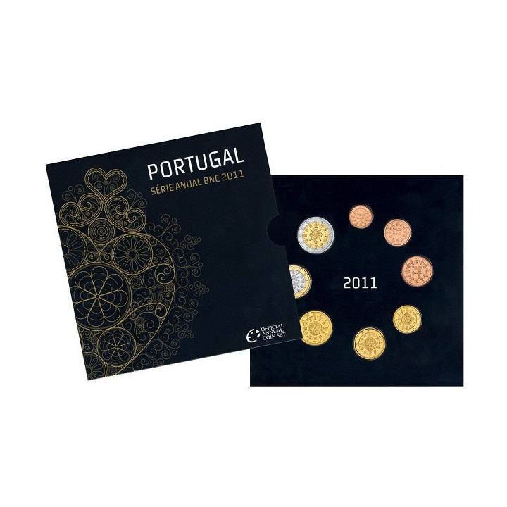 Portugal Official Euro Set (3,88€) 2011 BU