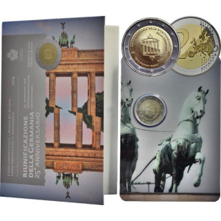 San Marino 2 Euro 2015 "German Reunification" BU (Coin Card)