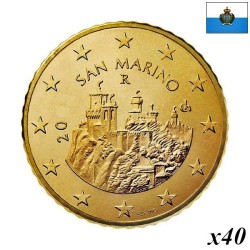 San Marino 50 Euro Cent 2008 KM-484 Roll