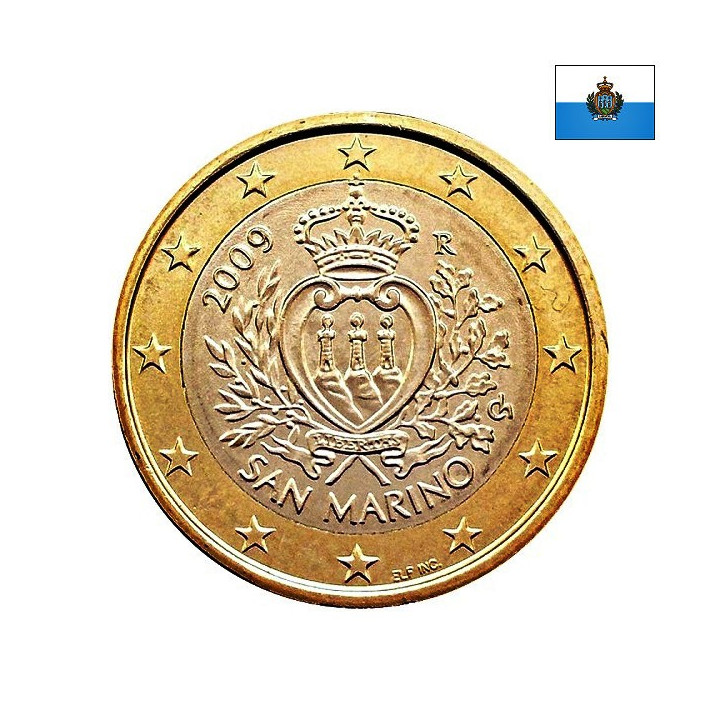 San Marino 1 Euro 2009 KM-485 UNC