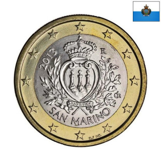 San Marino 1 Euro 2013 KM-485 UNC