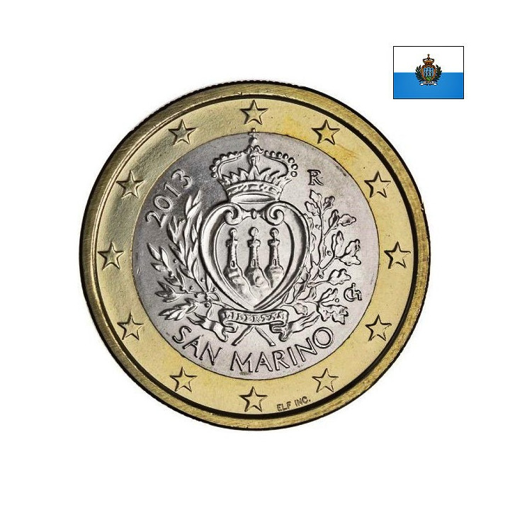 San Marino 1 Euro 2013 KM-485 UNC