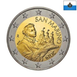 San Marino 2 Euro 2019 KM-562 UNC
