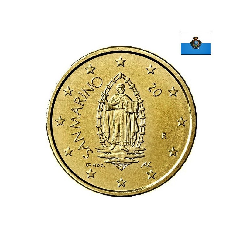 San Marino 50 Euro Cent 2020 KM-560 UNC