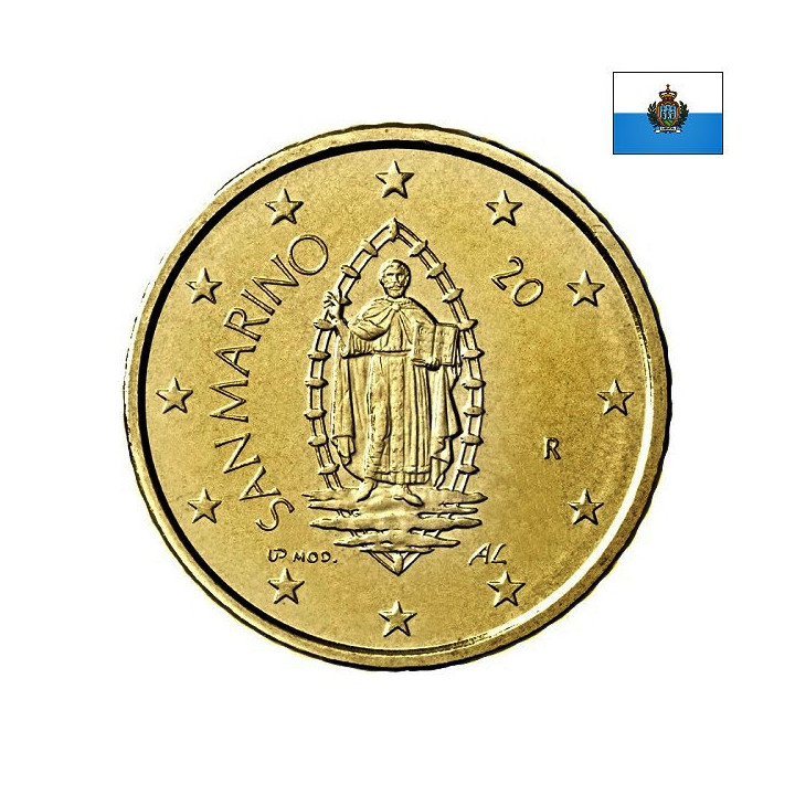 San Marino 50 Euro Cent 2020 KM-560 UNC