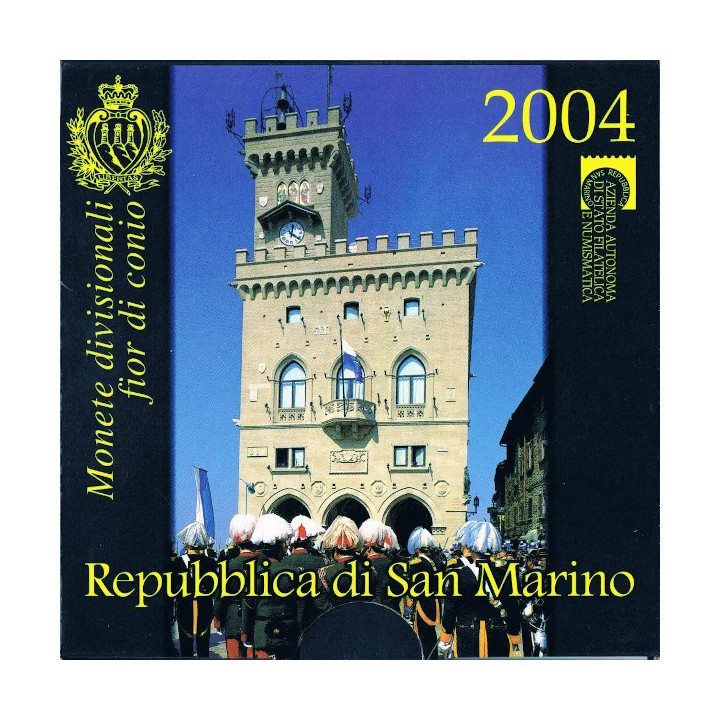 San Marino Official Euro Set (8,88€) 2004 BU