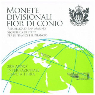 San Marino Official Euro Set (8,88€) 2008 BU