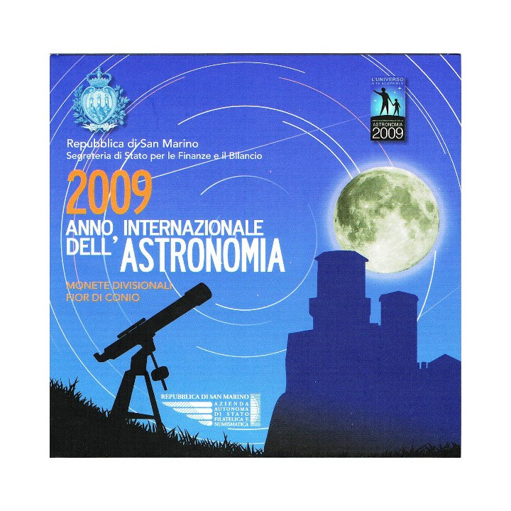 San Marino Official Euro Set (8,88€) 2009 BU