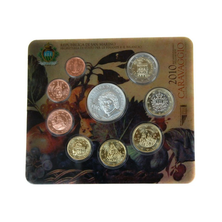 San Marino Official Euro Set (8,88€) 2010 BU