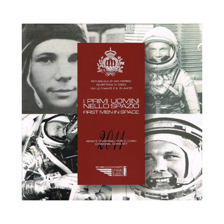 San Marino Official Euro Set (8,88€) 2011 BU