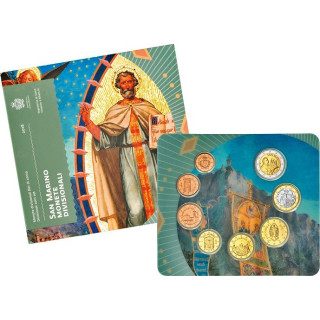 San Marino Official Euro Set (3,88€) 2018 BU