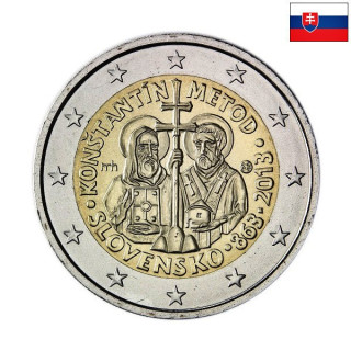 Slovakia 2 Euro 2013 "Cyril & Methodius" UNC
