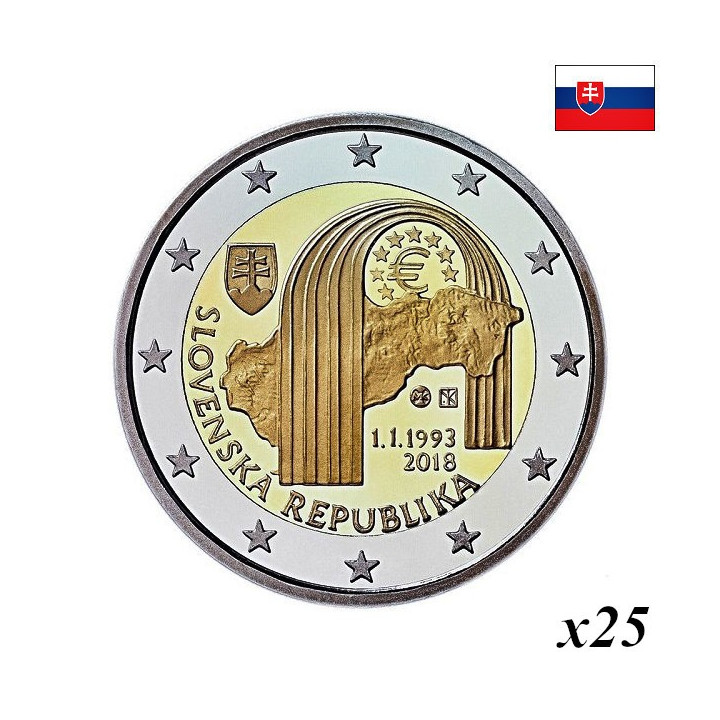 Slovakia 2 Euro 2018 "Slovakia" Roll
