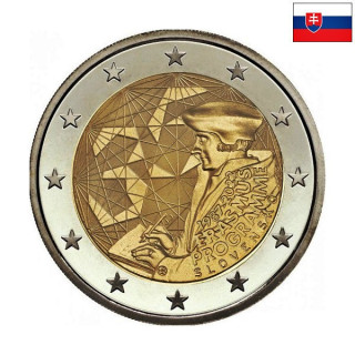 Slovakia 2 Euro 2022 "Erasmus (ERA)" UNC