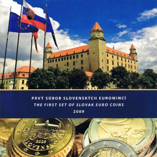Slovakia Official Euro Set (3,88€) 2009 BU