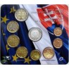 Slovakia Official Euro Set (3,88€) 2009 BU