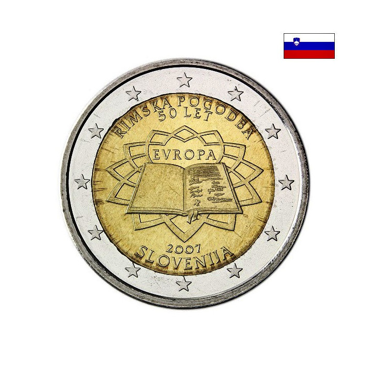 Slovenia 2 Euro 2007 "TOR" UNC
