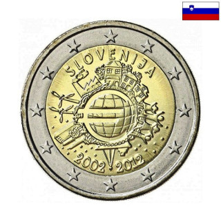 Slovenia 2 Euro 2012 "TYE" UNC