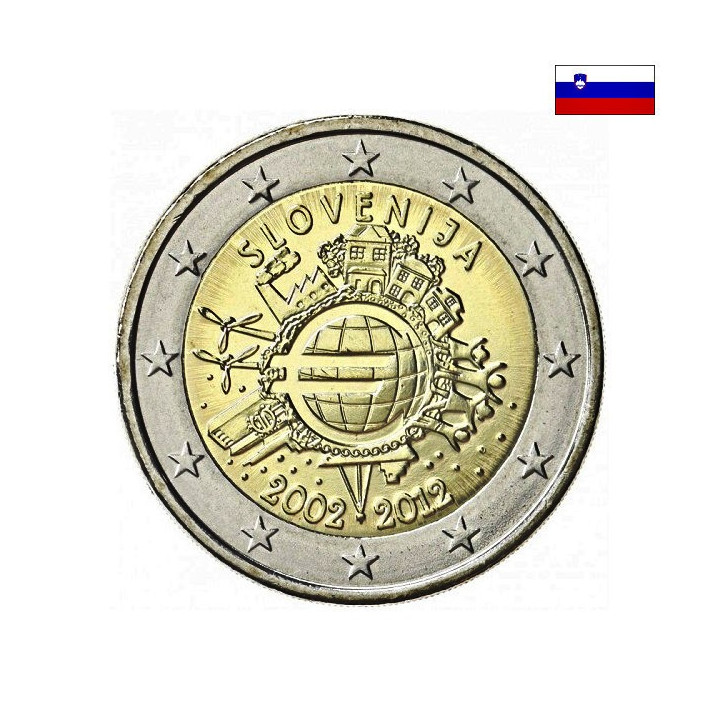 Slovenia 2 Euro 2012 "TYE" UNC