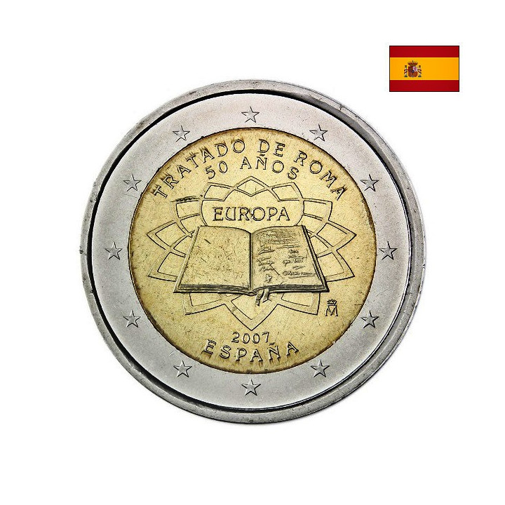 Spain 2 Euro 2007 "TOR" UNC