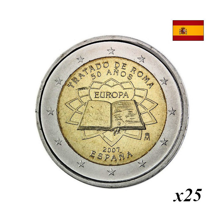 Spain 2 Euro 2007 "TOR" Roll