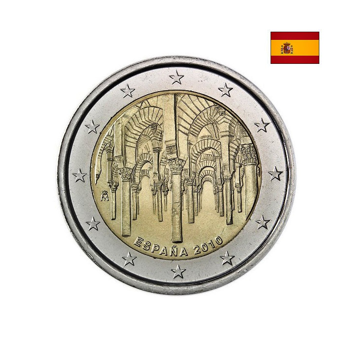 Spain 2 Euro 2010 "Córdoba" UNC