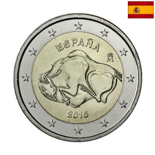 Spain 2 Euro 2015 "Altamira" UNC