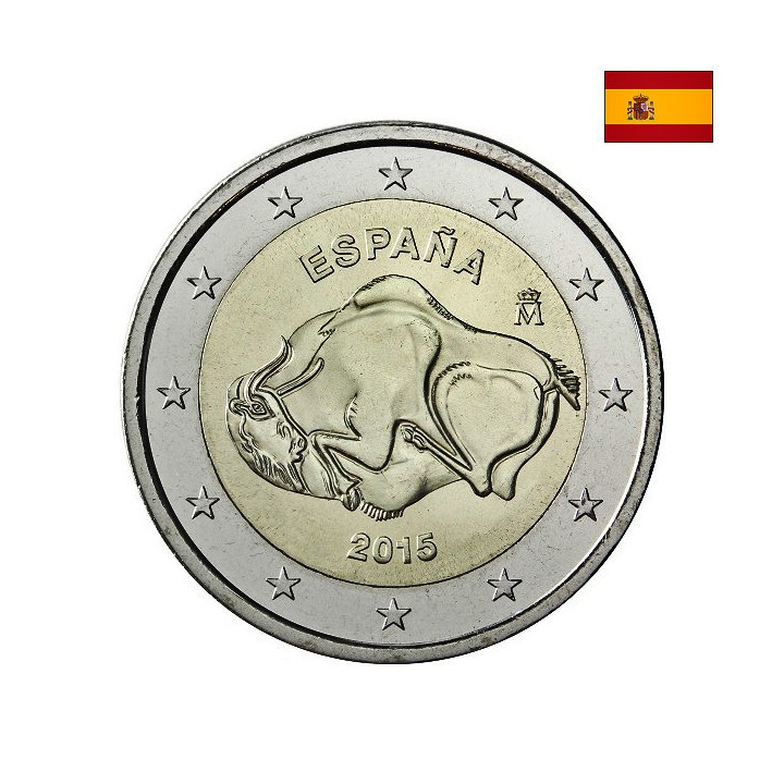 Spain 2 Euro 2015 "Altamira" UNC
