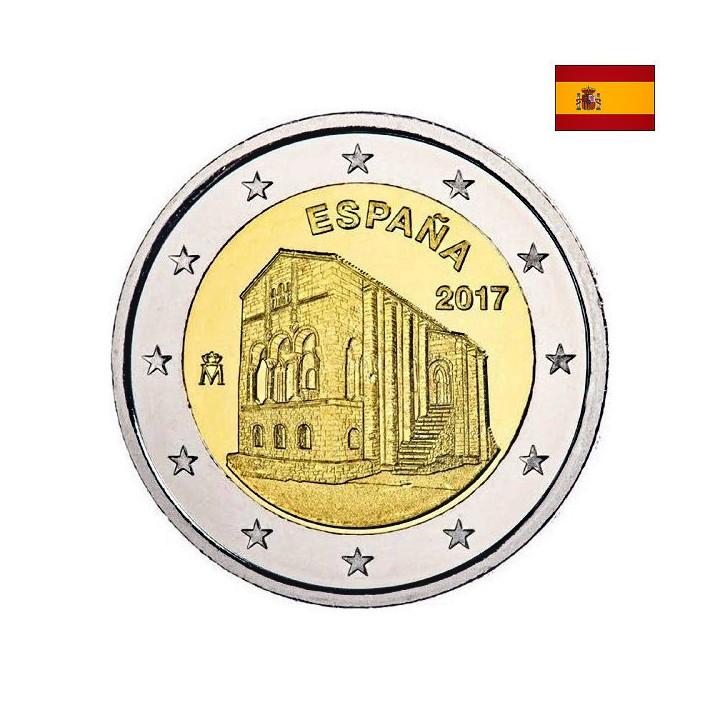 Spain 2 Euro 2017 "St. Mary Church" UNC