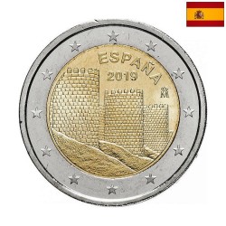 Spain 2 Euro 2019 "Avila" UNC