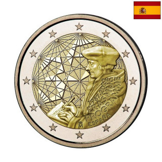 Spain 2 Euro 2022 "Erasmus (ERA)" UNC
