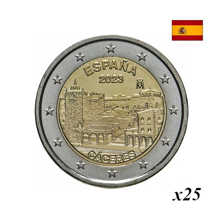 Spain 2 Euro 2023 "Cáceres" Roll