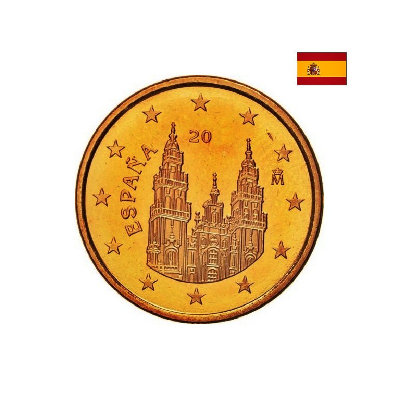 Spain 1 Euro Cent 2023 KM-1144 UNC