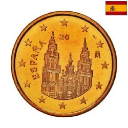 Spain 2 Euro Cent 2023 KM-1145 UNC