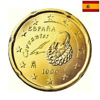 Spain 20 Euro Cent 1999 KM-1044 UNC