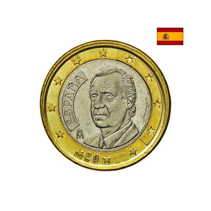 Spain 1 Euro 2002 KM-1046 UNC