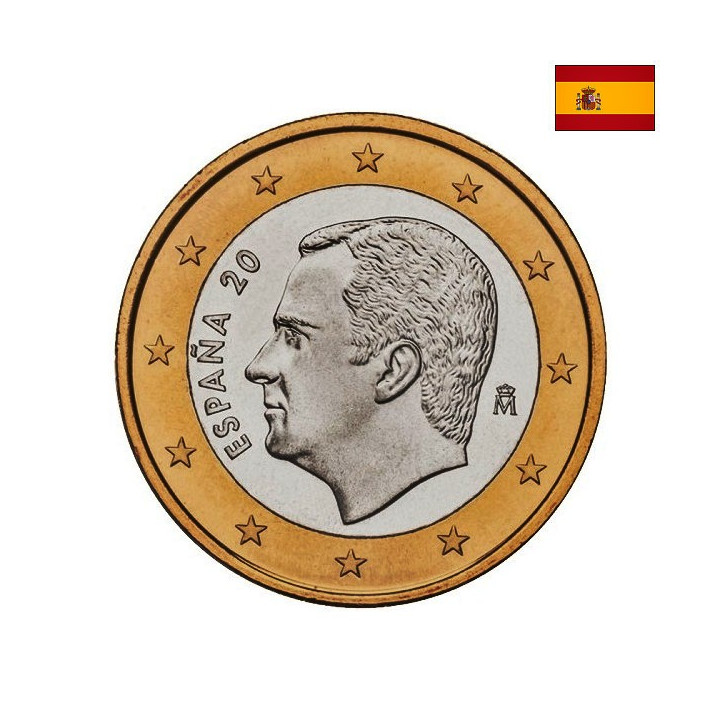 Spain 1 Euro 2023 KM-1327 UNC