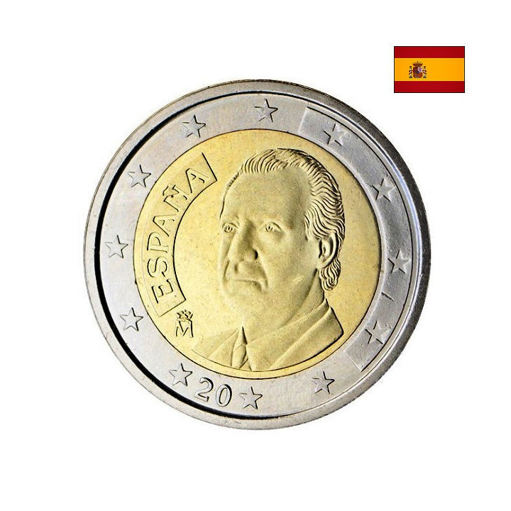 Spain 2 Euro 2001 KM-1047 UNC