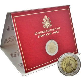 Vatican City 2 Euro 2004 "Founding Vatican City" BU (Folder)