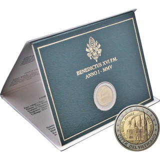Vatican City 2 Euro 2005 "World Youth Day" BU (Folder)