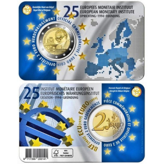 Belgium 2 Euro 2019 "EMI" BU (Dutch, Coin Card)