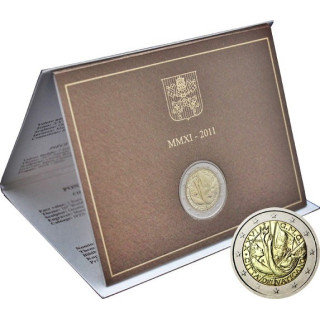 Vatican City 2 Euro 2011 "World Youth Day" BU (Folder)